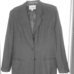 Retro wool grey suit